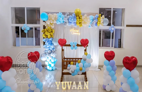 Simple and Budget Friendly Naming Ceremony Decoration Ideas 
